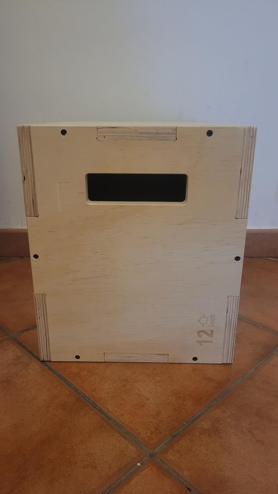 Amazon Basics Jump Box Pliometrico Legno 3 Altezze 204 kg