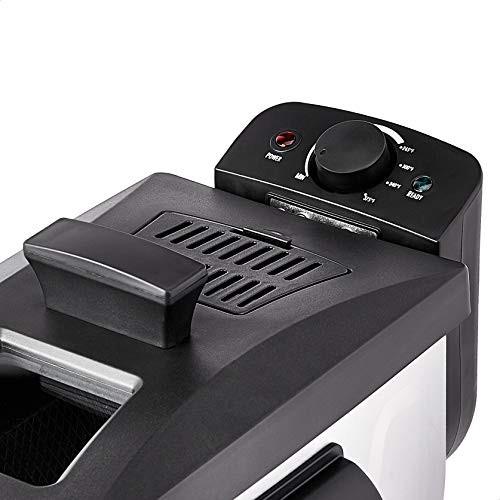 Amazon Basics Friggitrice elettrica 3 litri inox 1500W