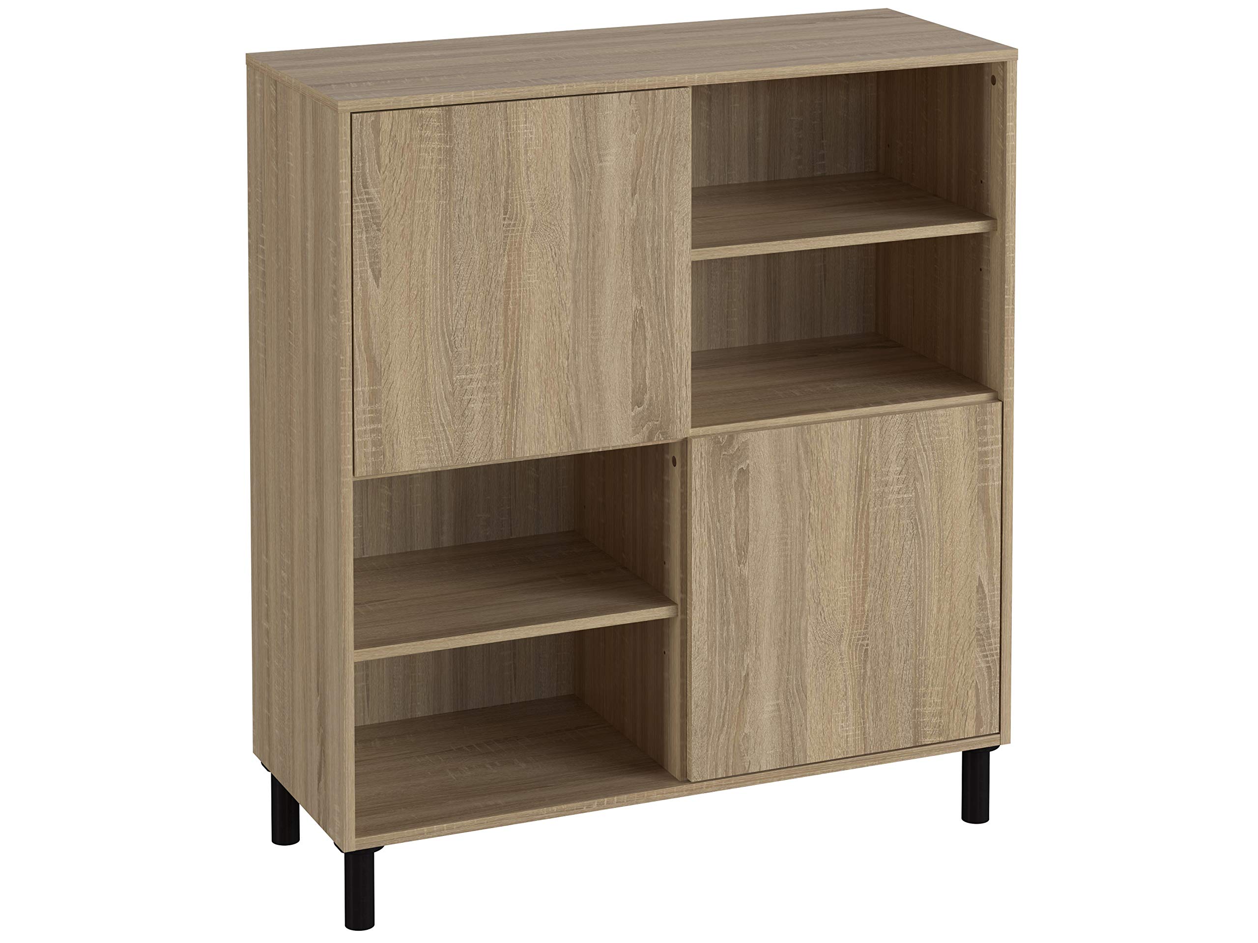 AmazonBasics Mobile 2 ante marrone quercia 101 cm
