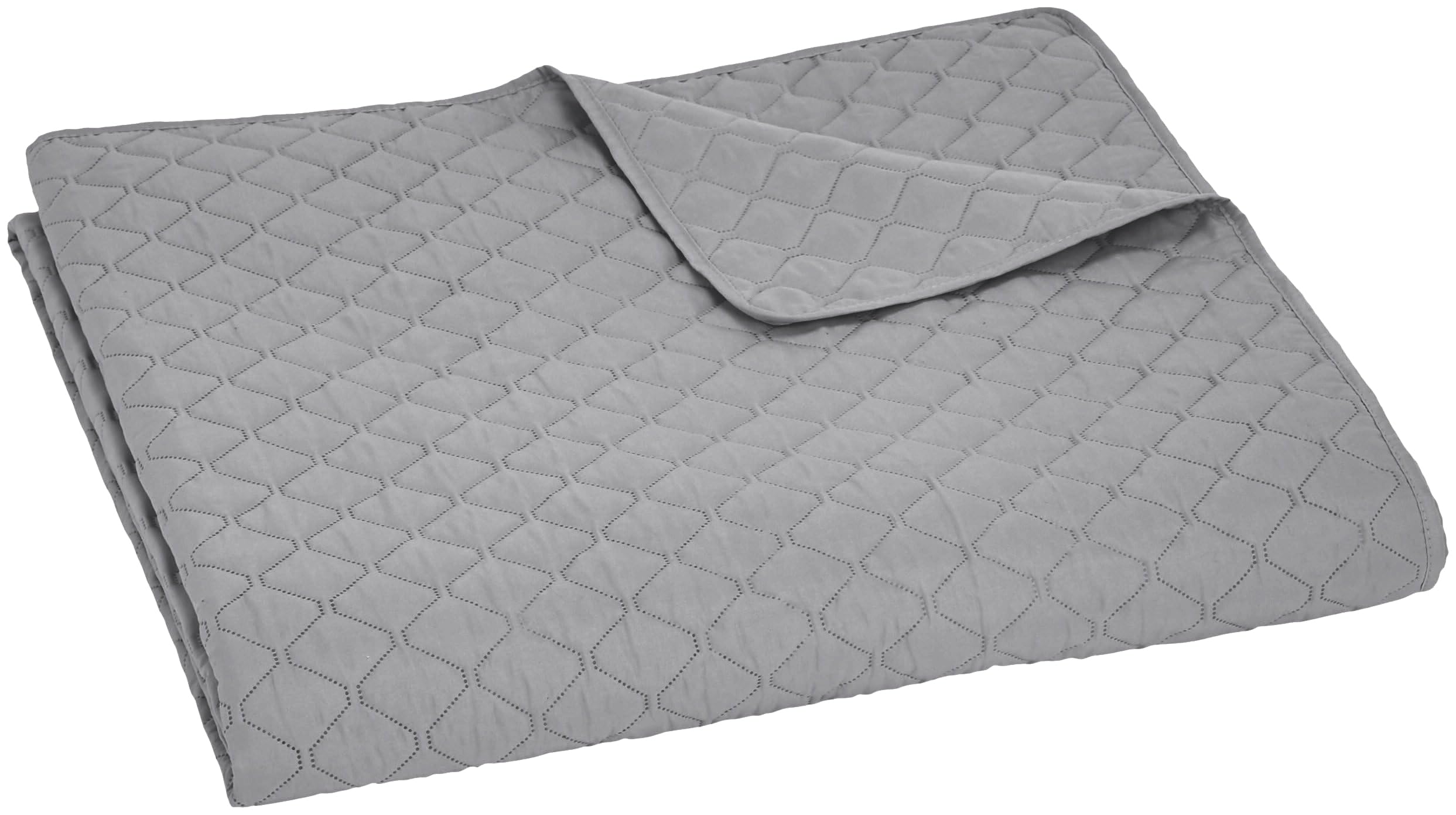 AmazonBasics Trapunta 220x240 Grigio Scuro in Microfibra