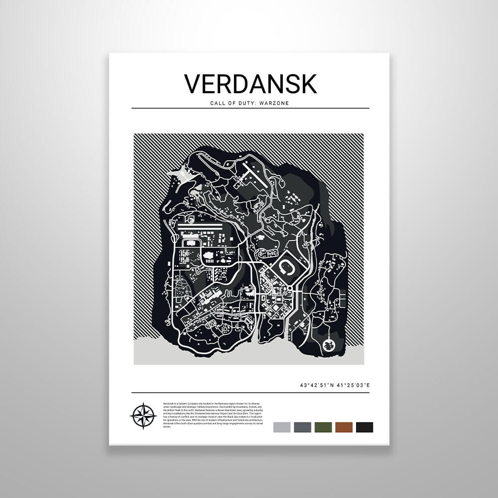 Aim COD Manifesto Verdansk poster Call of Duty