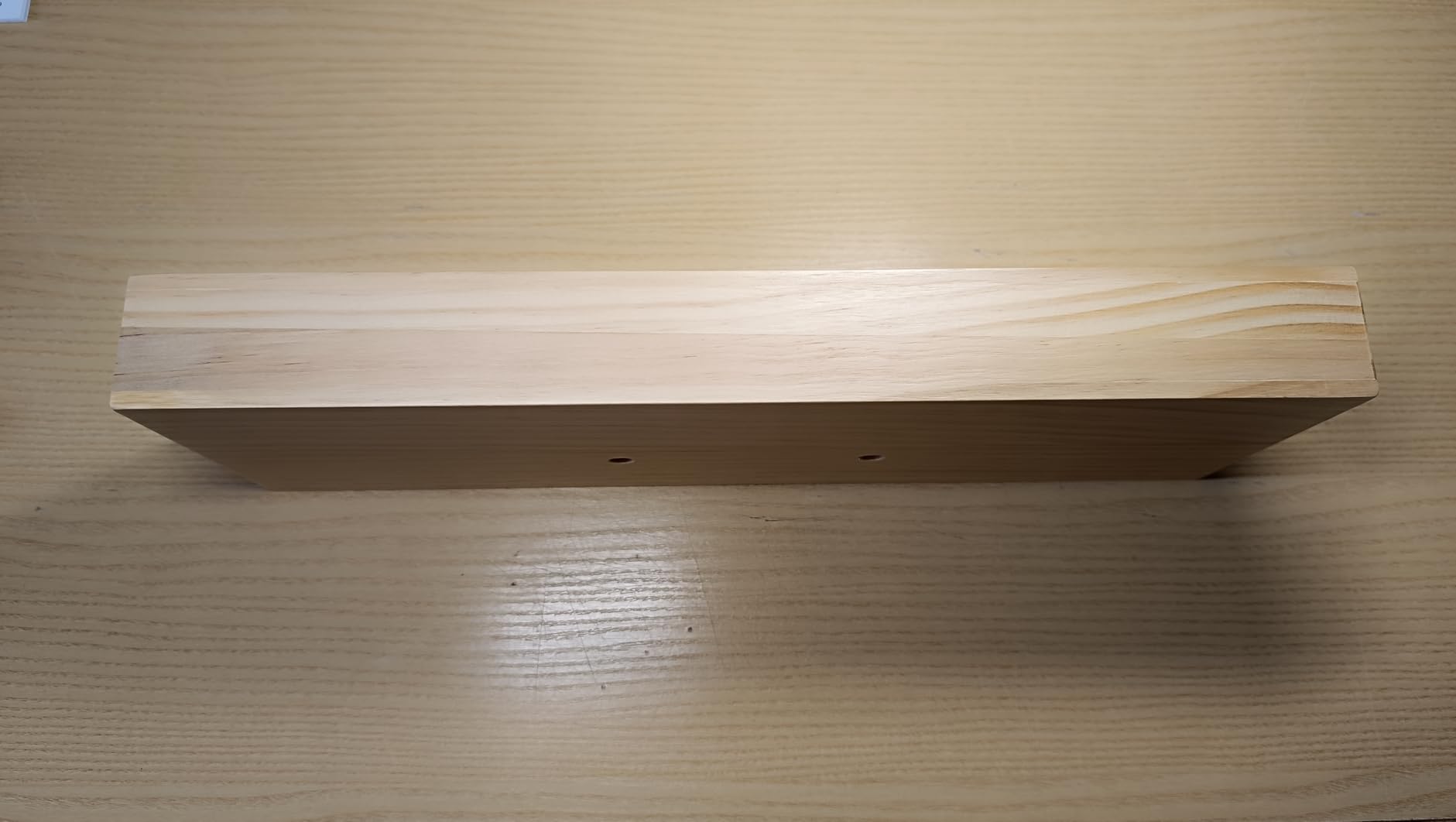 AmazonBasics Mensole da Parete Pino 40,1 cm 3 Pezzi con Staffe