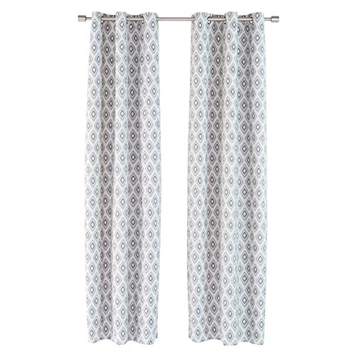 Amazon Basics SilkySoft Tende Oscuranti 2pz 42x95 Tribal Diamond