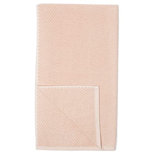 Amazon Basics Set Asciugamani Bagno 6 Pezzi Rosa Cipria Cotone