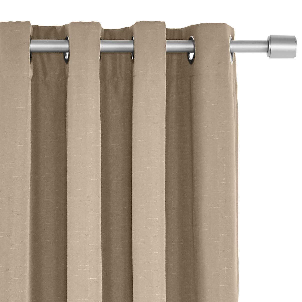 Amazon Basics Mabry 52x95 tende oscuranti beige 2 pezzi blackout