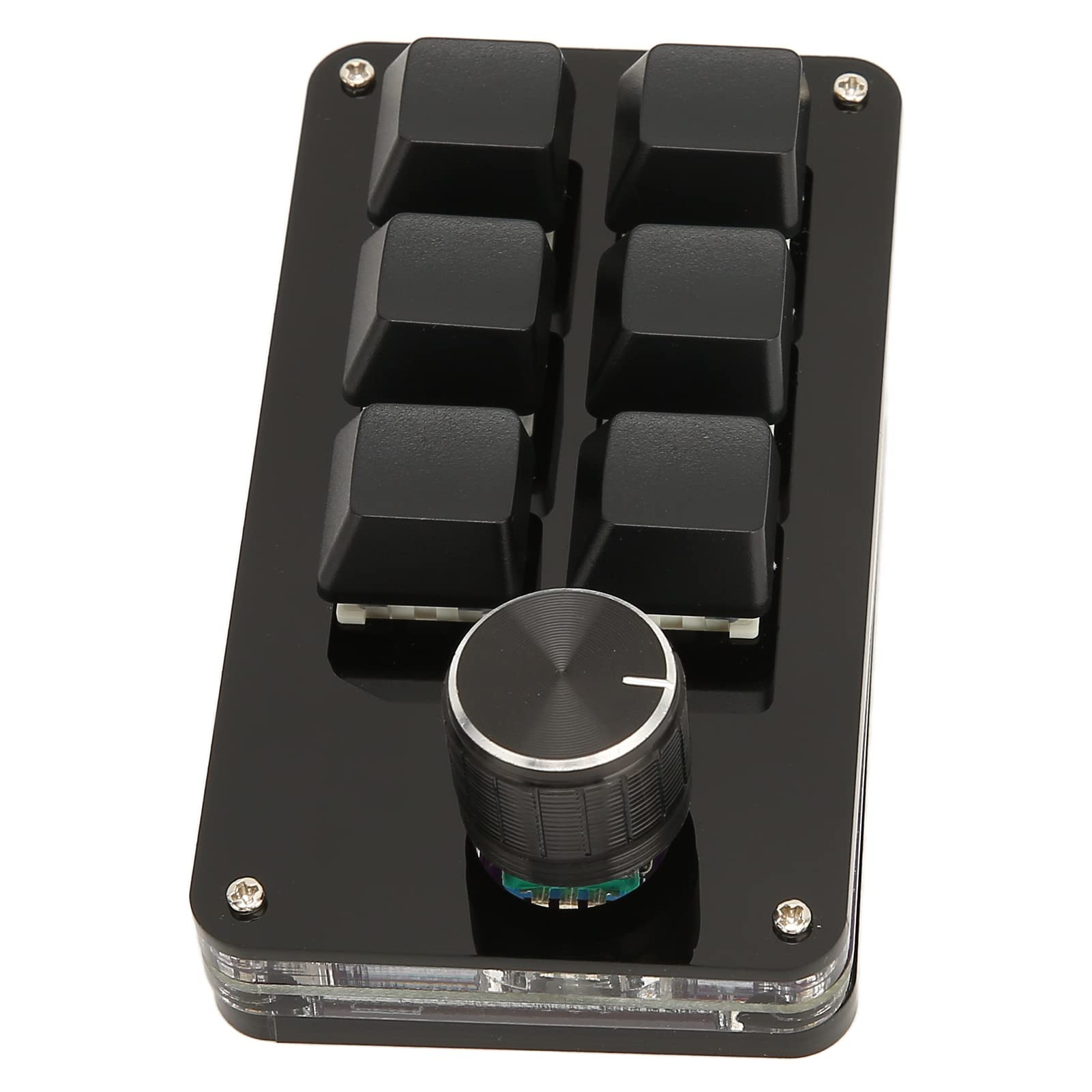 Elprico Tastierino Gaming 6 Tasti con Manopola Meccanico USB