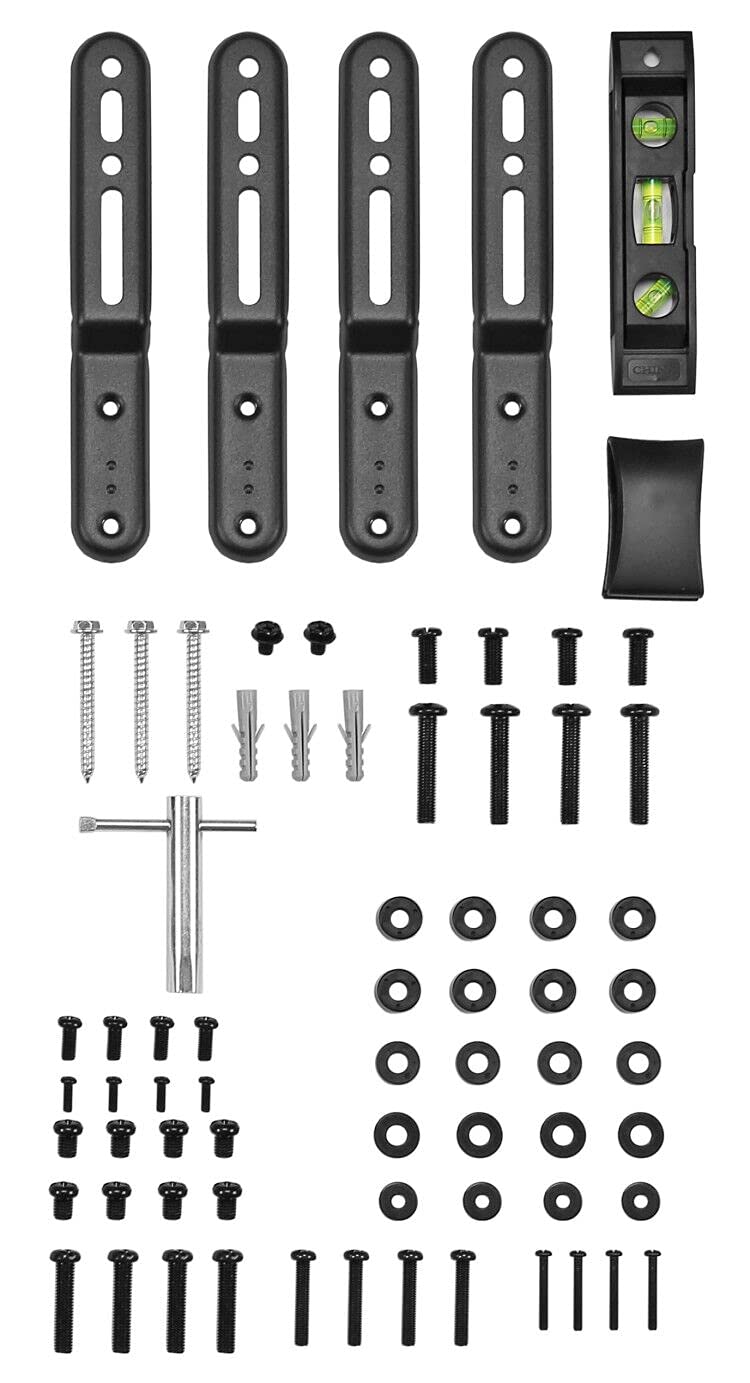Amazon Basics Supporto TV Parete 26-55" Orientabile Nero