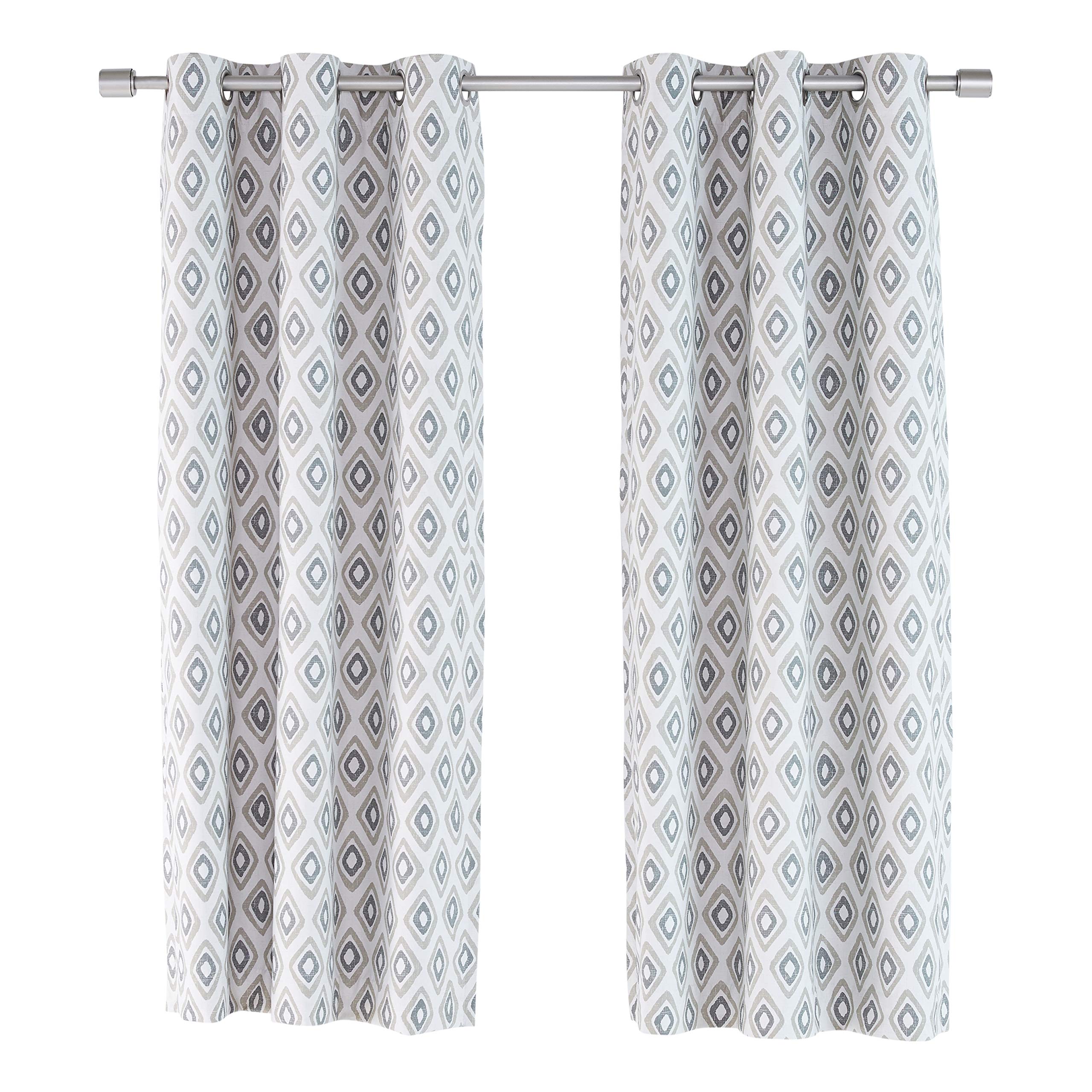 Amazon Basics SilkySoft 42x63 tenda oscurante tribal 2 pezzi
