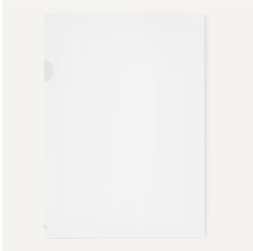 Amazon Basics Buste Trasparenti A4 0.2mm 100 Pezzi Trasparente