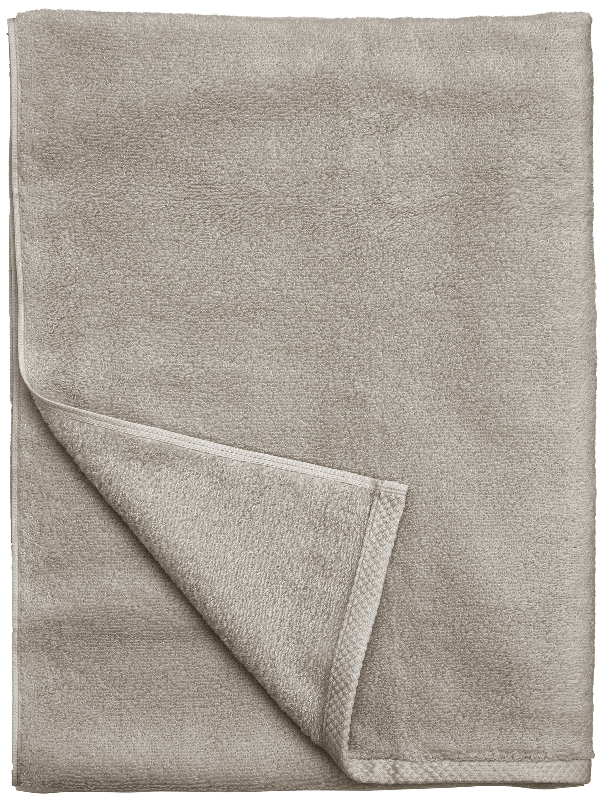 AmazonBasics set asciugamani cotone 6 pezzi platino rapida asciugatura