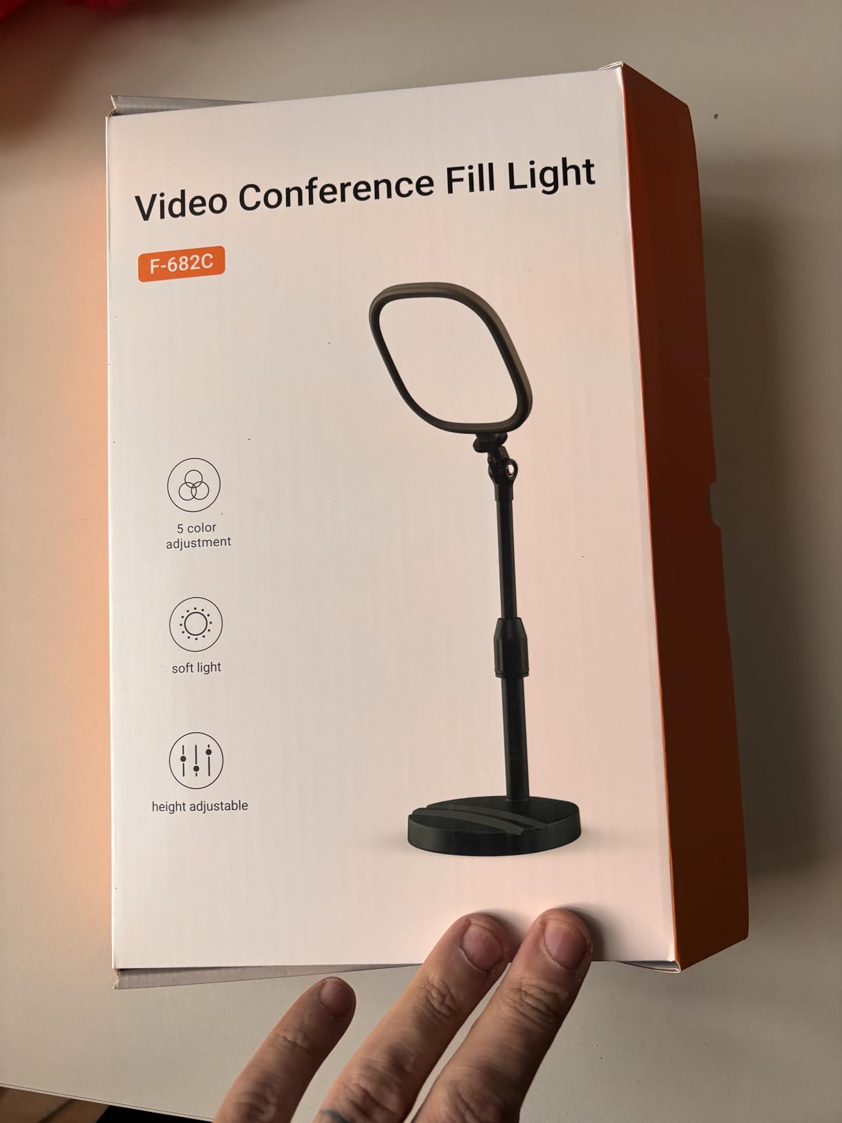 RealPlus Streaming lampada LED supporto telescopico USB