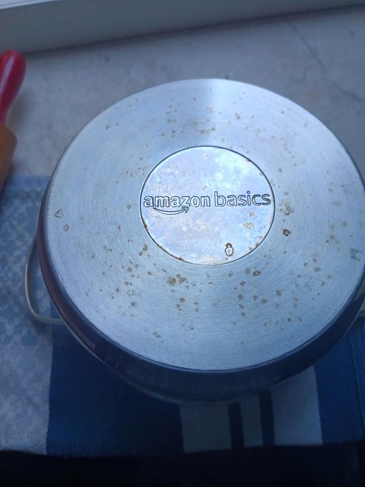 AmazonBasics Set Pentole Inox 5 Pezzi Induzione