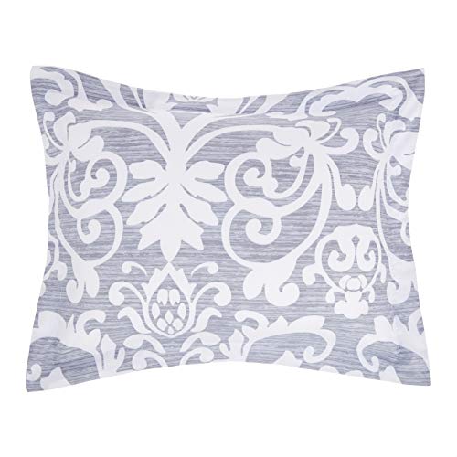 AmazonBasics Set piumino microfibra grigio medaglione king