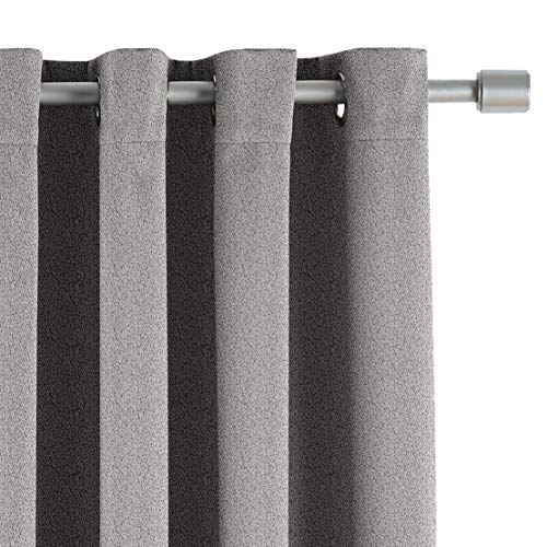 Amazon Basics Theatre Grade tende 132x160 cm grigio oscuranti 2 pezzi