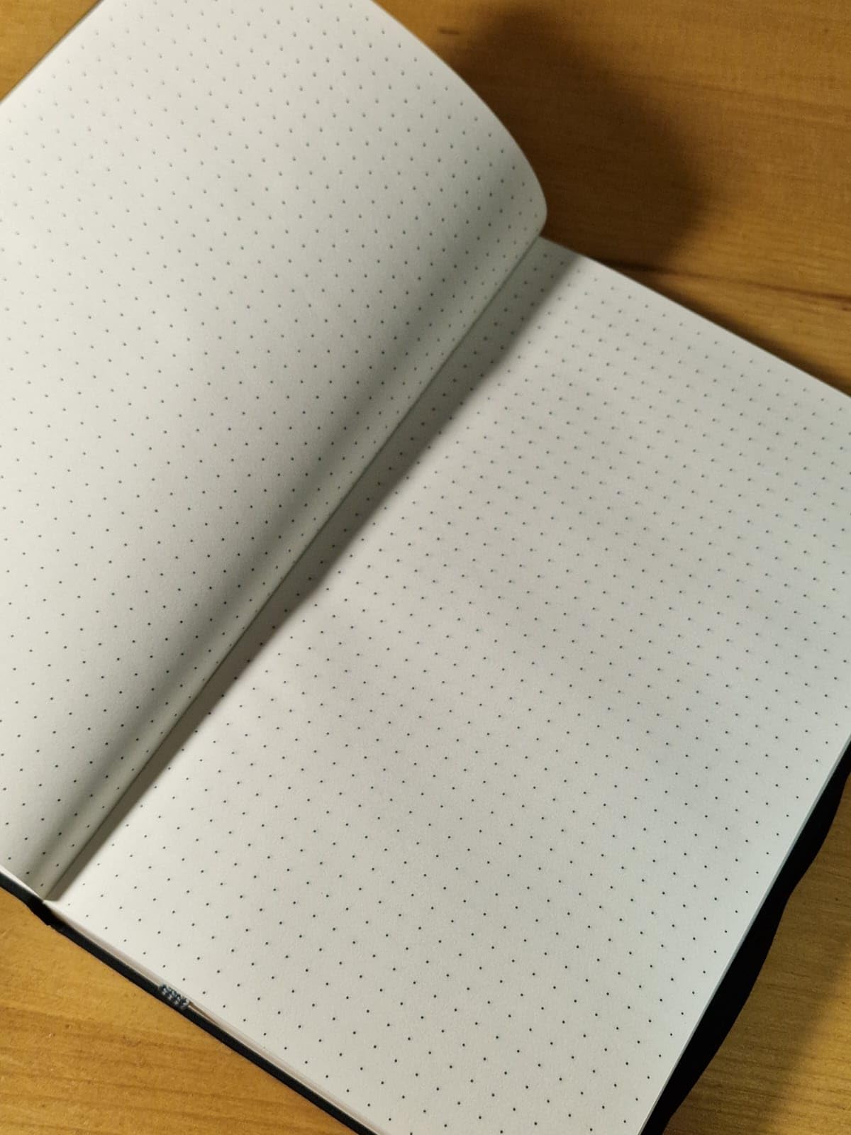 Amazon Basics Classico Taccuino Puntinato Nero 240 Pagine Rigido