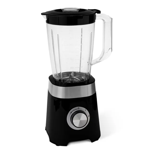 AmazonBasics frullatore 600W 1,5 L nero trita ghiaccio
