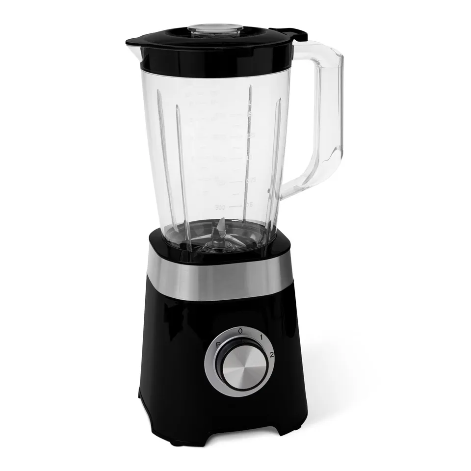 AmazonBasics frullatore 600W 1,5 L nero trita ghiaccio