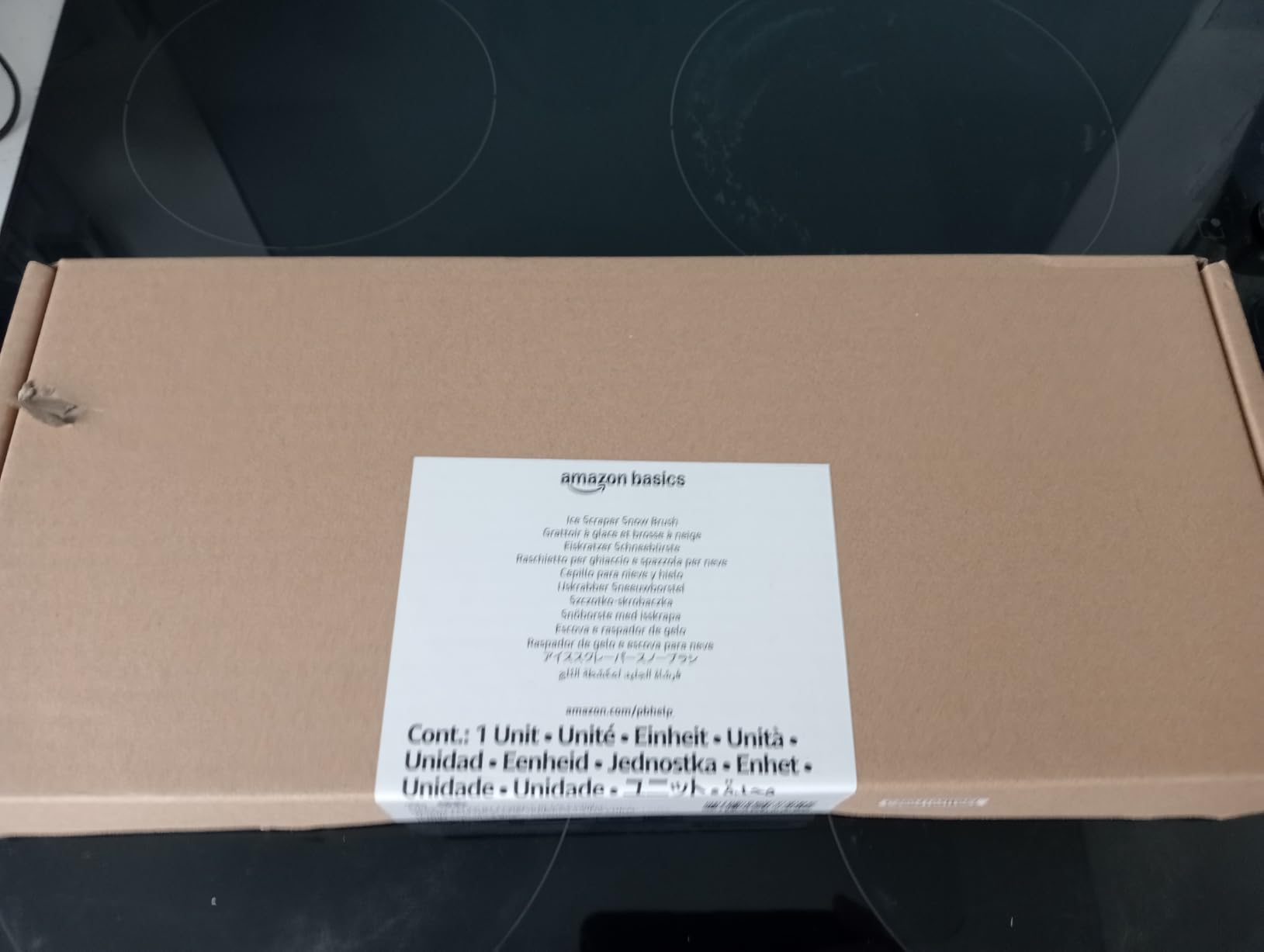 Amazon Basics Spazzola Neve con Raschietto 66,5 cm